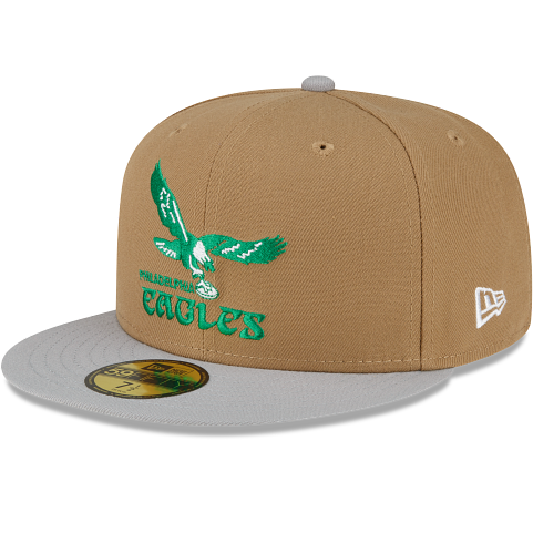 New Era Philadelphia Eagles Throwback 2023 59FIFTY Fitted Hat