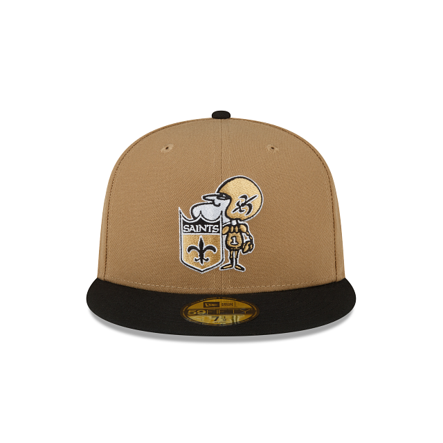 New Era New Orleans Saints Throwback 2023 59FIFTY Fitted Hat
