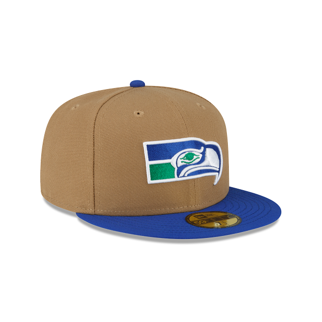 New Era Seattle Seahawks Throwback 2023 59FIFTY Fitted Hat