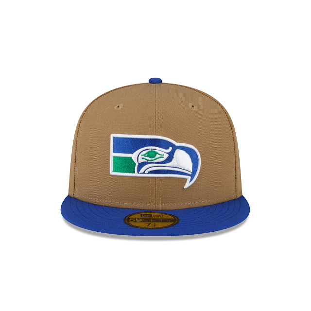 New Era Seattle Seahawks Throwback 2023 59FIFTY Fitted Hat