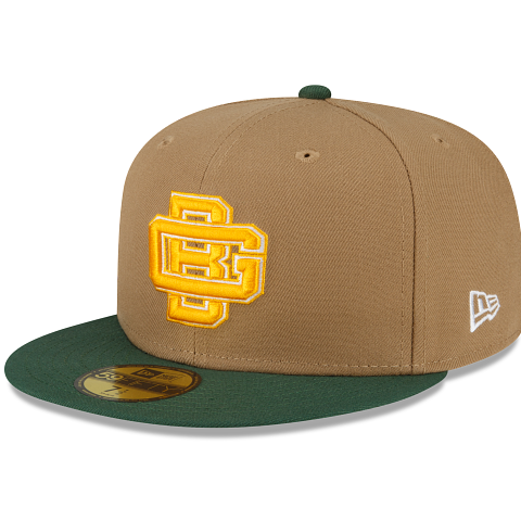 New Era Green Bay Packers Throwback 2023 59FIFTY Fitted Hat