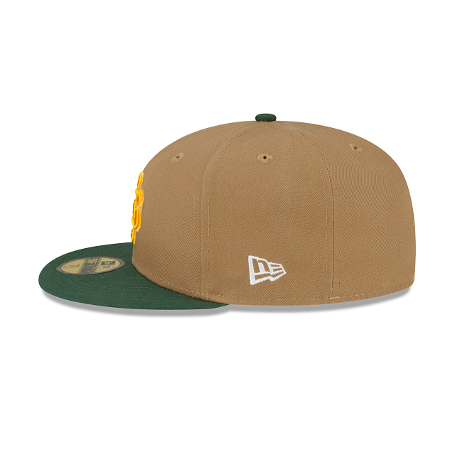 New Era Green Bay Packers Throwback 2023 59FIFTY Fitted Hat