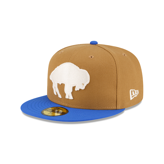 New Era Buffalo Bills Ivory Wheat 2023 59FIFTY Fitted Hat