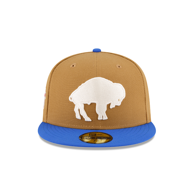 New Era Buffalo Bills Ivory Wheat 2023 59FIFTY Fitted Hat