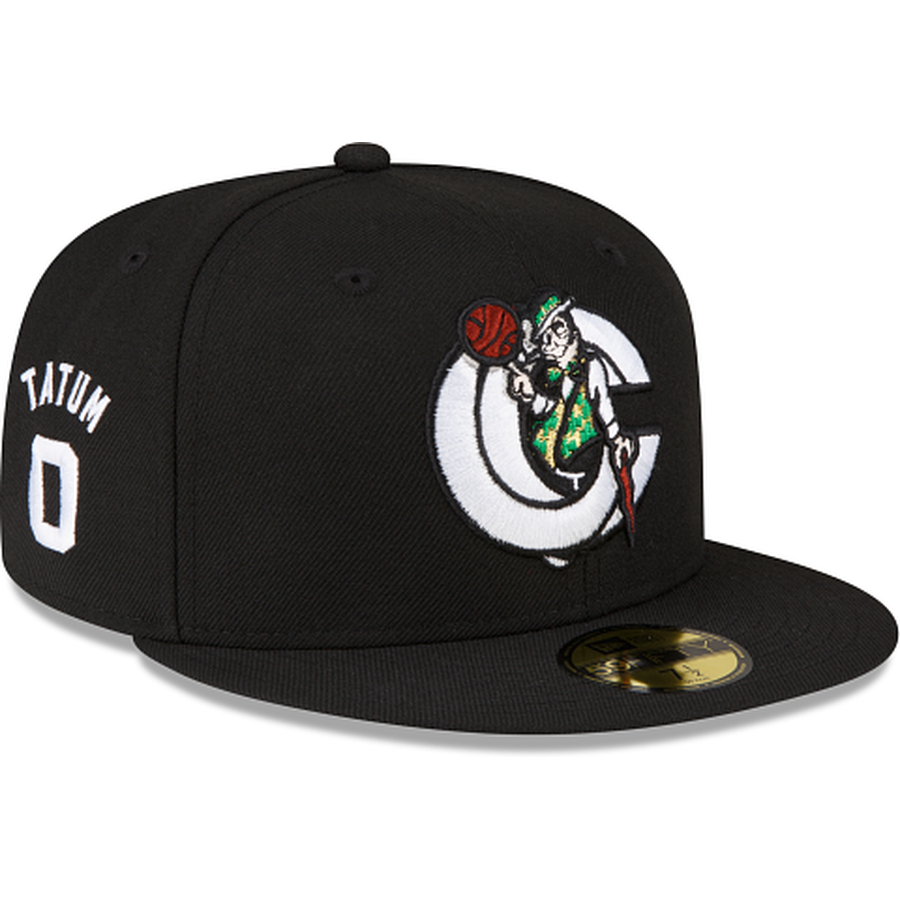 New Era Boston Celtics X Concepts X Jayson Tatum Black 2023 59FIFTY Fitted Hat