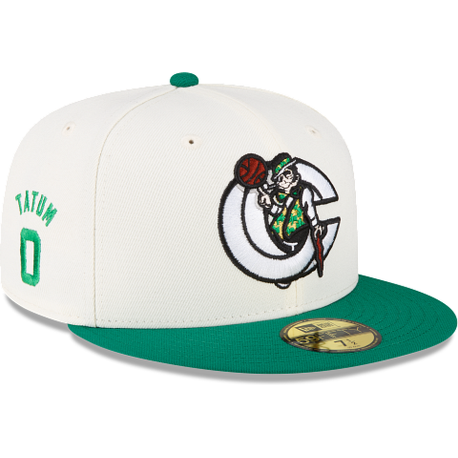 New Era Boston Celtics X Concepts X Jayson Tatum Chrome Green 2023 59FIFTY Fitted Hat