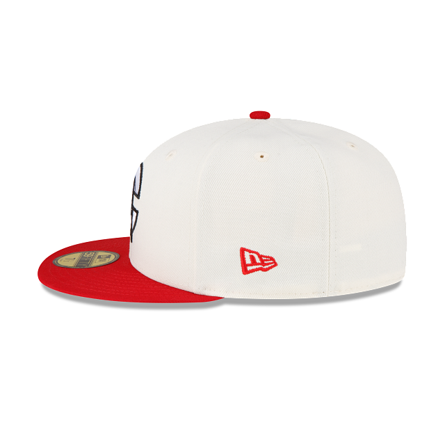 New Era Boston Celtics X Concepts X Jayson Tatum Chrome Red 2023 59FIFTY Fitted Hat