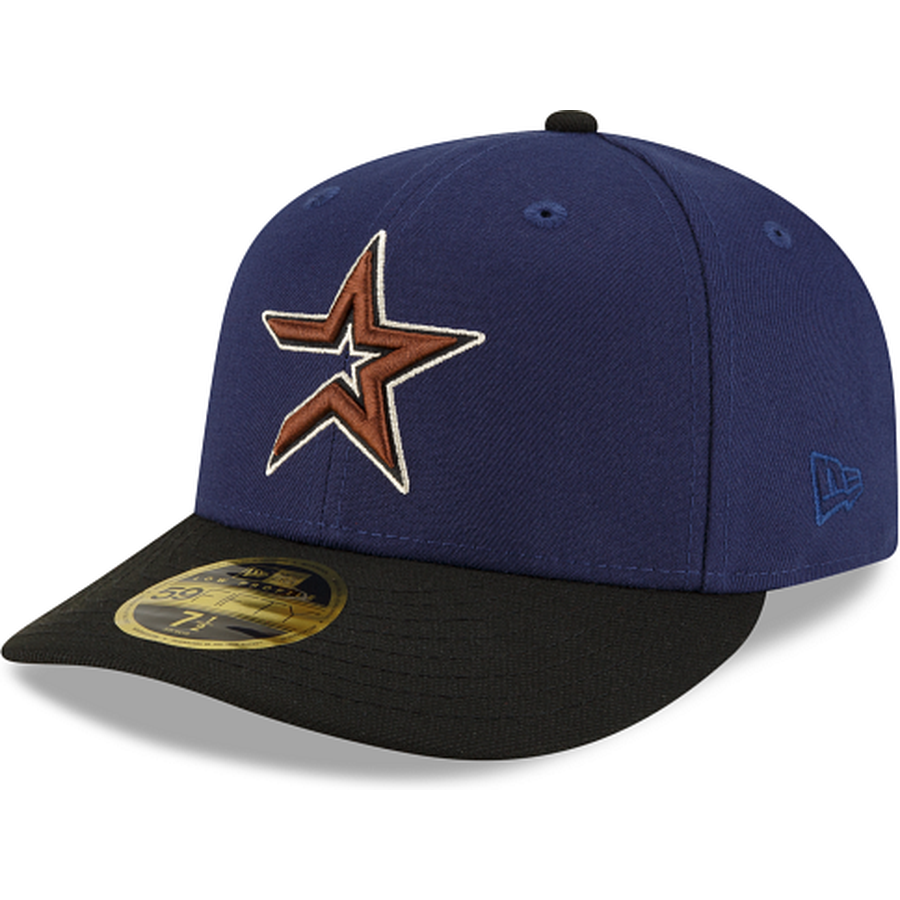 New Era Houston Astros Navy Low Profile 2023 59FIFTY Fitted Hat