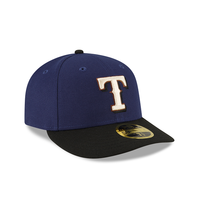 New Era Texas Rangers Navy Low Profile 2023 59FIFTY Fitted Hat