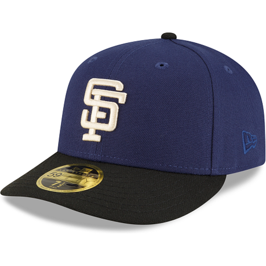 New Era San Francisco Giants Navy Low Profile 2023 59FIFTY Fitted Hat