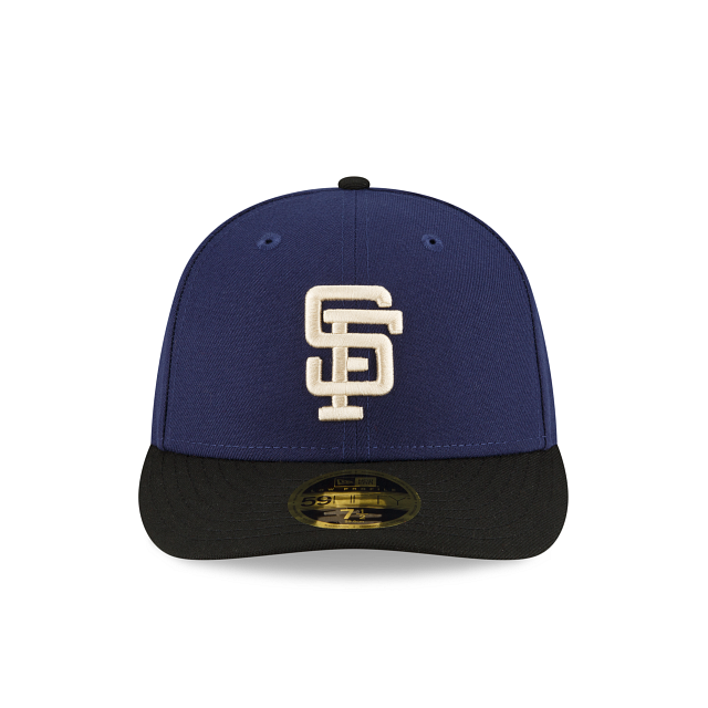 New Era San Francisco Giants Navy Low Profile 2023 59FIFTY Fitted Hat