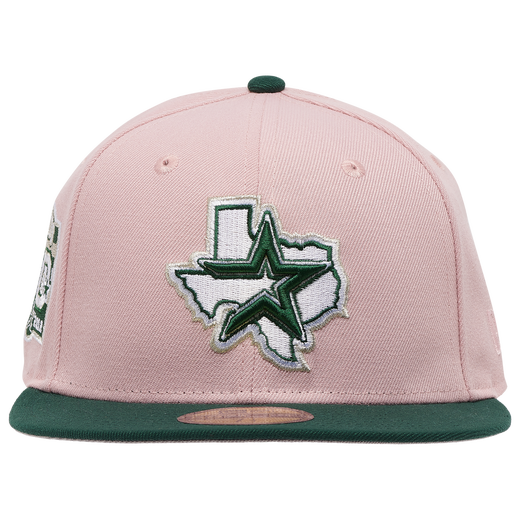 New Era Houston Astros Blush Pink/Green 50th Anniversary 59FIFTY Fitted Hat