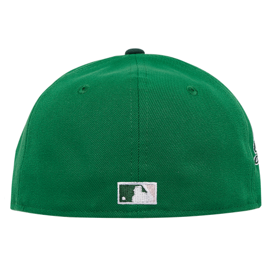 New Era Los Angeles Dodgers 100 Anniversary Kelly Green Pink UV 59FIFTY Fitted Hat