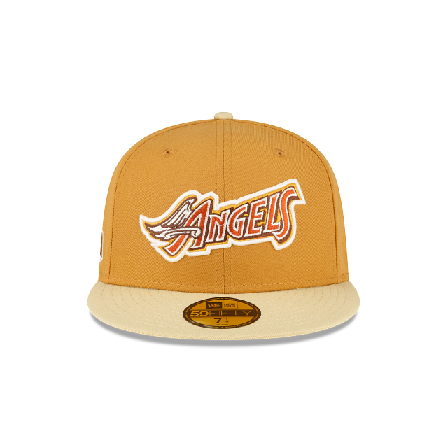 New Era Just Caps Tan Tones Los Angeles Angels 2023 59FIFTY Fitted Hat