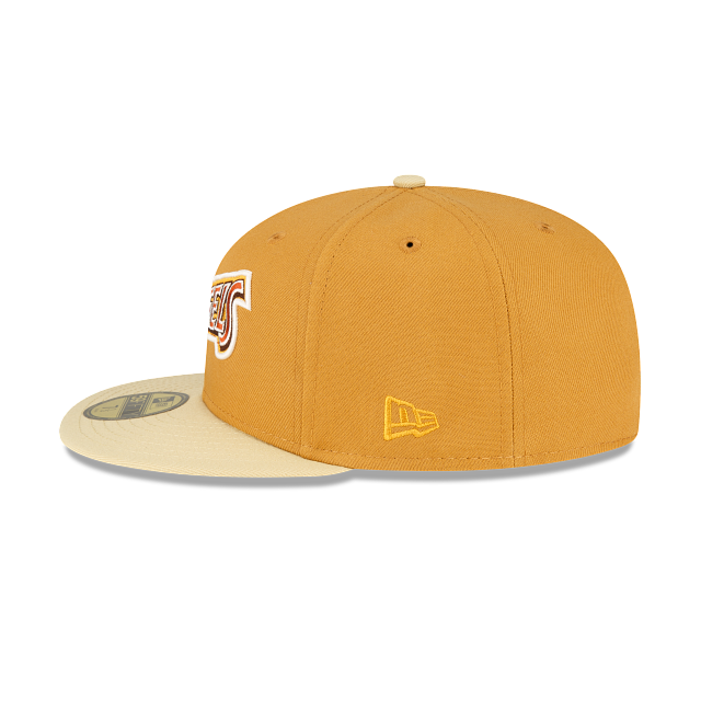 New Era Just Caps Tan Tones Los Angeles Angels 2023 59FIFTY Fitted Hat