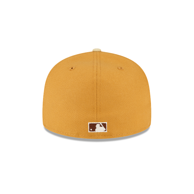 New Era Just Caps Tan Tones Milwaukee Brewers 2023 59FIFTY Fitted Hat