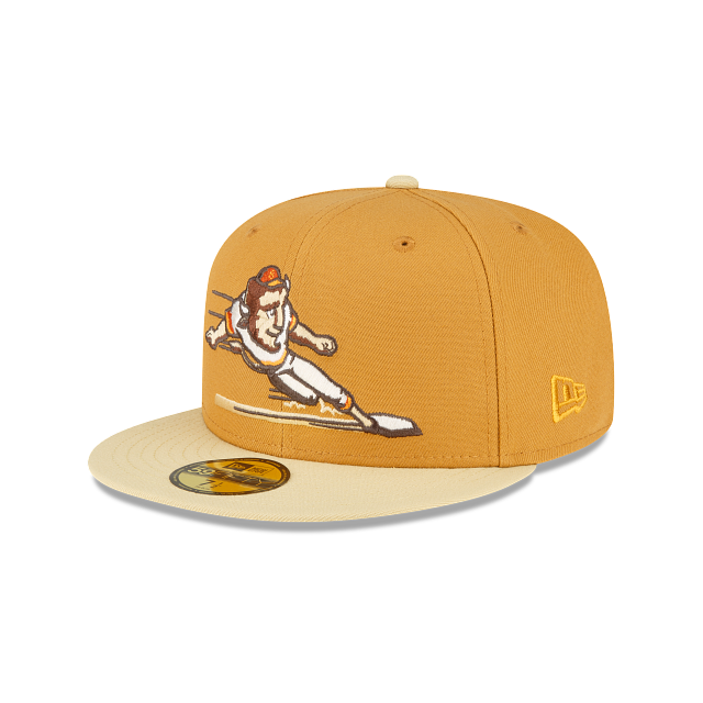 New Era Just Caps Tan Tones Buffalo Bisons 2023 59FIFTY Fitted Hat