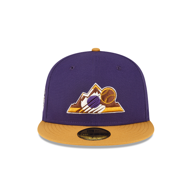 New Era Just Caps Tan Tones Colorado Rockies 2023 59FIFTY Fitted Hat
