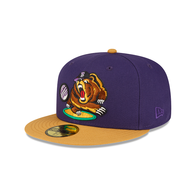 New Era Just Caps Tan Tones Fresno Grizzlies 2023 59FIFTY Fitted Hat
