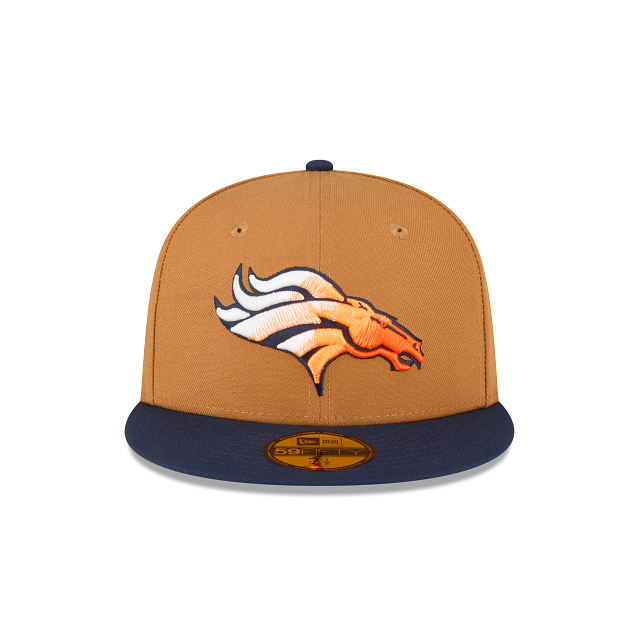 New Era Denver Broncos Light Bronze 2023 59FIFTY Fitted Hat