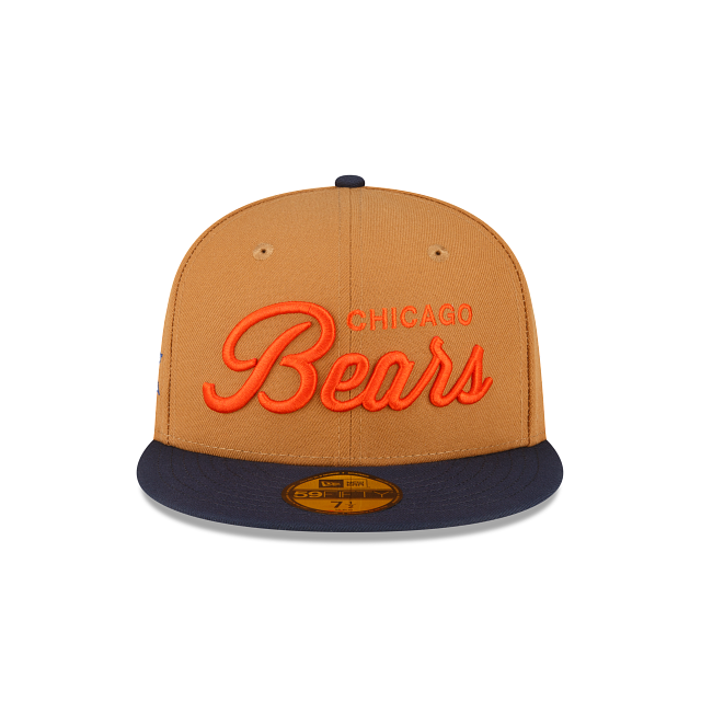 New Era Chicago Bears Light Bronze 2023 59FIFTY Fitted Hat