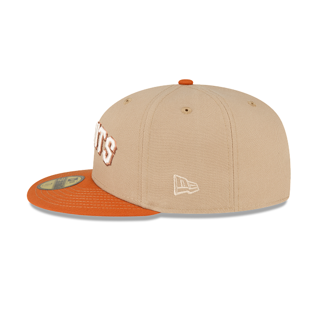 New Era Just Caps Beige Camel San Francisco Giants 2023 59FIFTY Fitted Hat