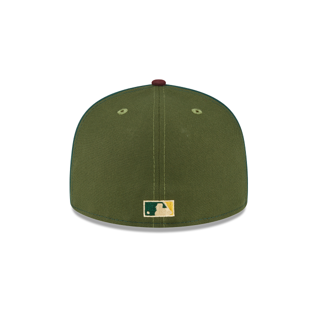 New Era Just Caps Dark Green Los Angeles Angels 2023 59FIFTY Fitted Hat