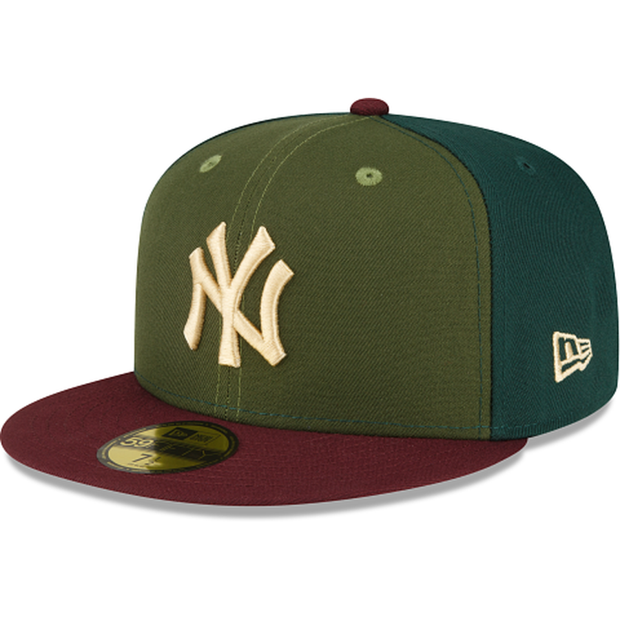 New Era Just Caps Dark Green New York Yankees 2023 59FIFTY Fitted Hat