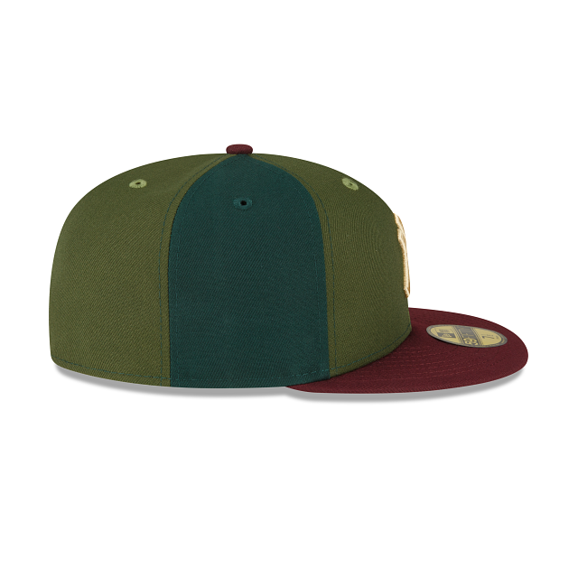 New Era Just Caps Dark Green New York Yankees 2023 59FIFTY Fitted Hat