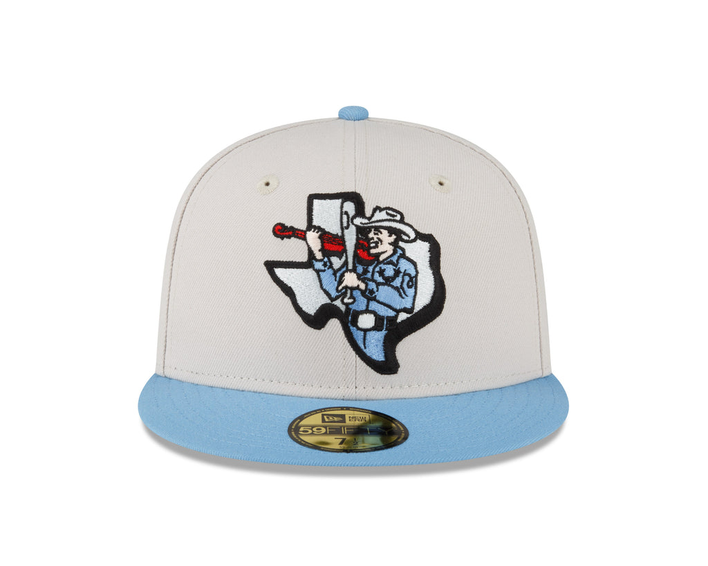 New Era Round Rock Express Joes Custom "Texas Oil Man" Dancehall 59FIFTY Fitted Hat