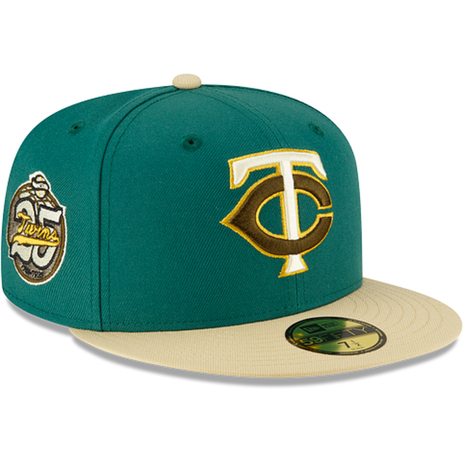 New Era Just Caps Ivory Visor Minnesota Twins 2023 59FIFTY Fitted Hat