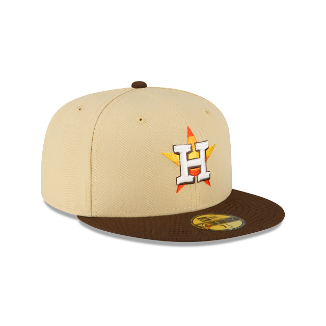 New Era Houston Astros Blond 59FIFTY Fitted Hat