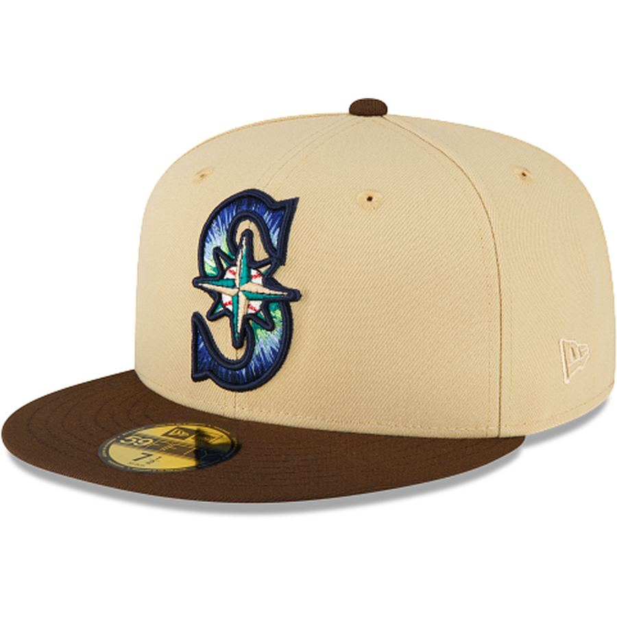 New Era Seattle Mariners Blond 59FIFTY Fitted Hat