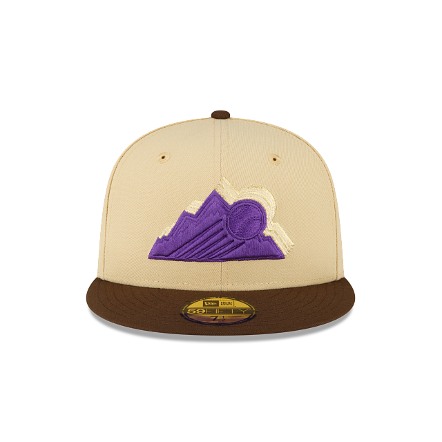 New Era Colorado Rockies Blond 59FIFTY Fitted Hat
