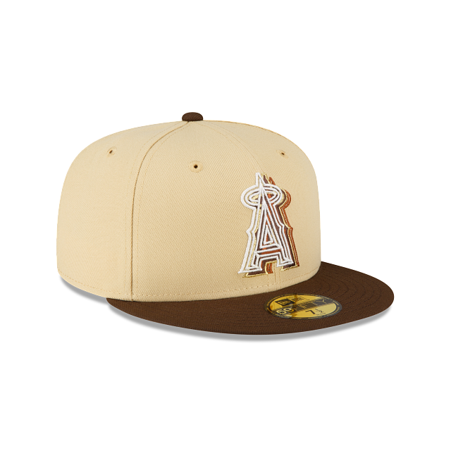 New Era Los Angeles Angels Blond 59FIFTY Fitted Hat