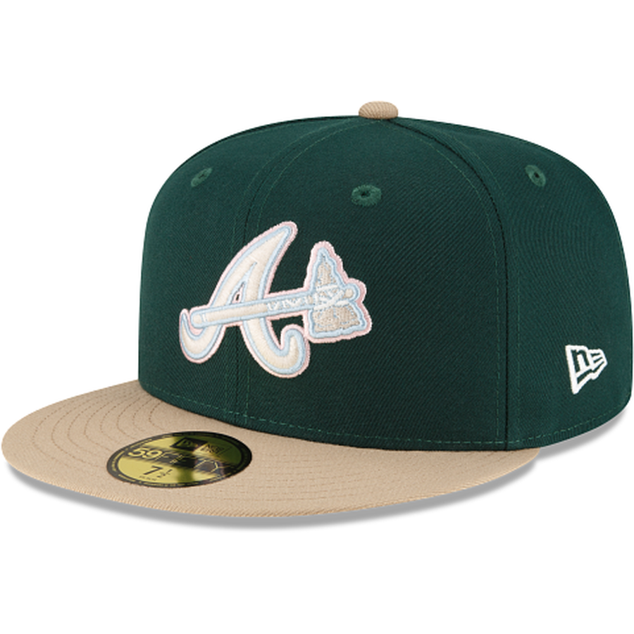New Era Atlanta Braves Emerald 2023 59FIFTY Fitted Hat