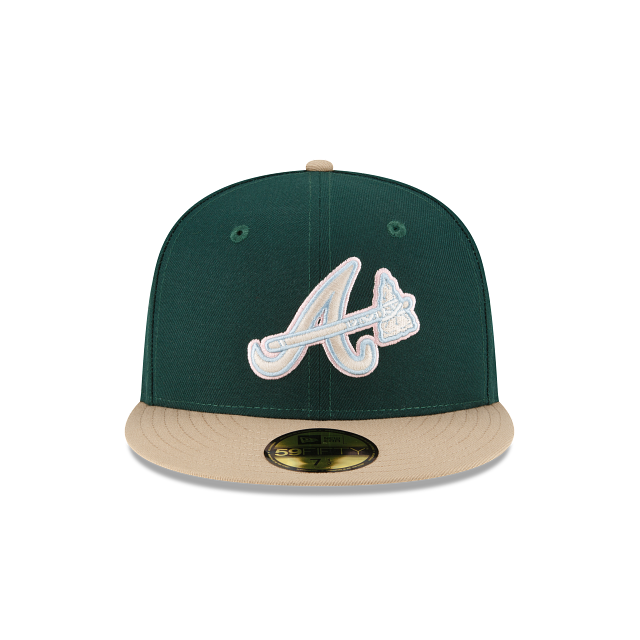 New Era Atlanta Braves Emerald 2023 59FIFTY Fitted Hat
