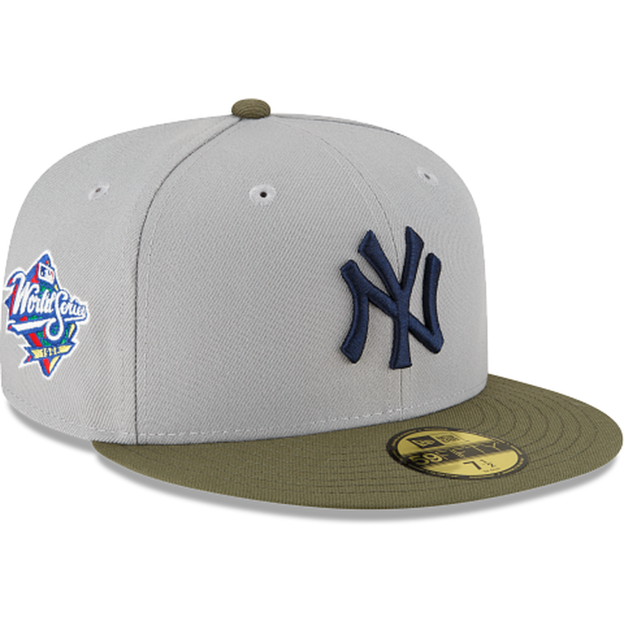 New Era Just Caps Dark Forest Visor New York Yankees 2023 59FIFTY Fitted Hat