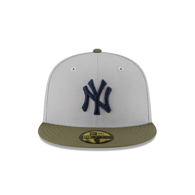 New Era Just Caps Dark Forest Visor New York Yankees 2023 59FIFTY Fitted Hat