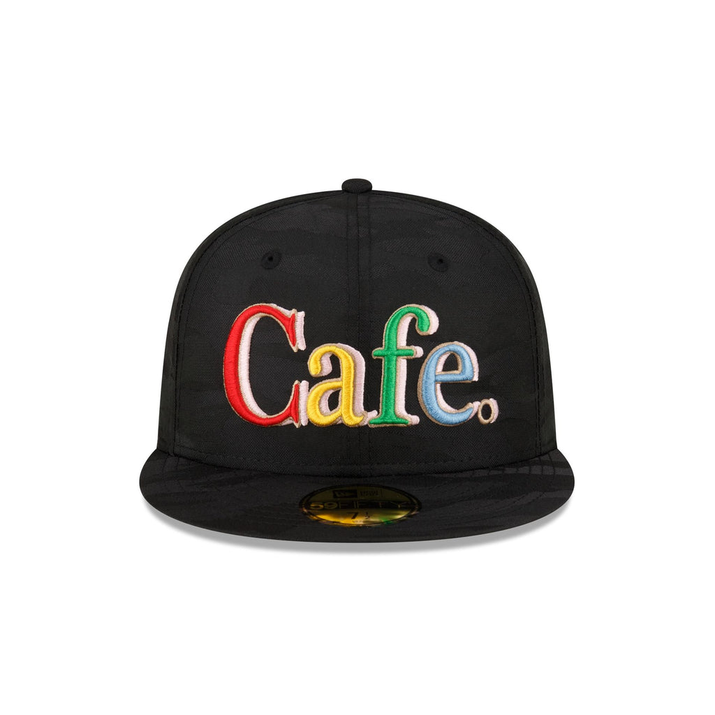 New Era Cafe X New Era Black 2023 59FIFTY Fitted Hat