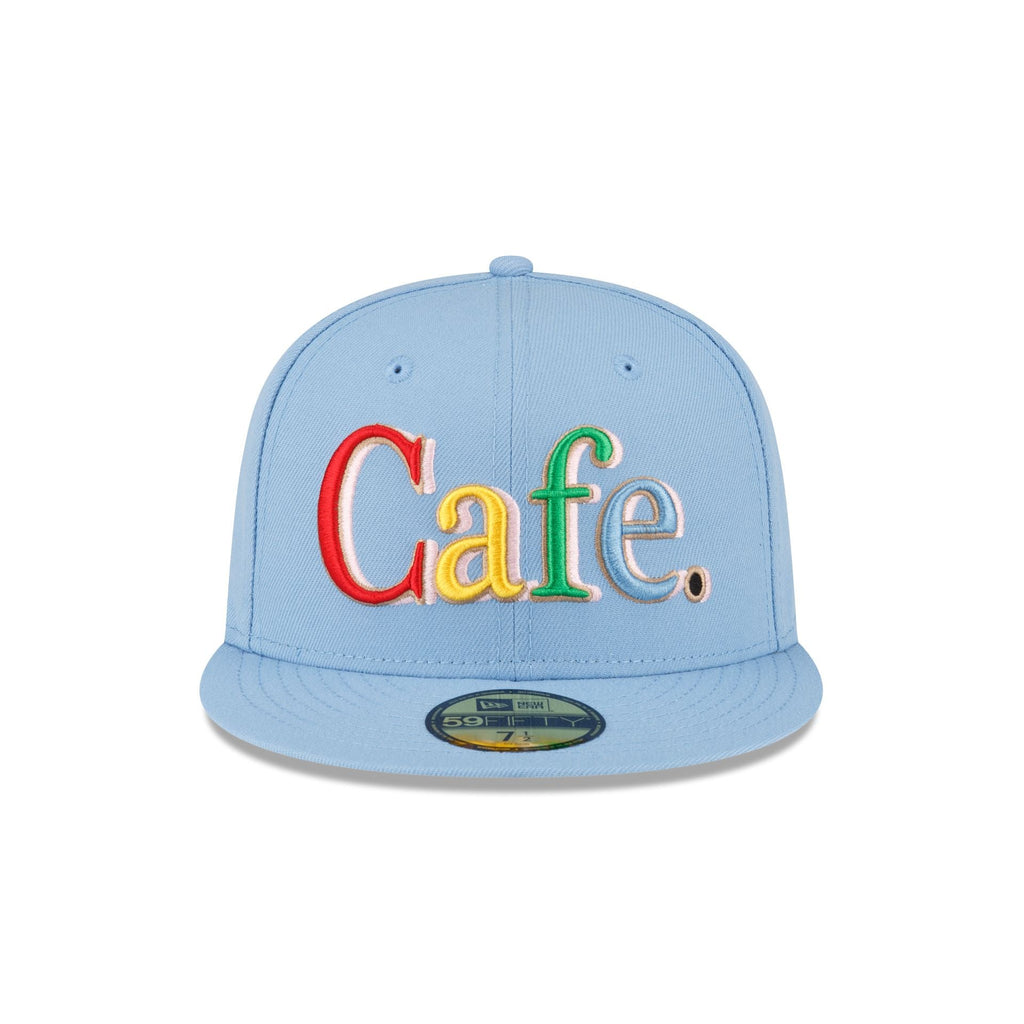 New Era Cafe X New Era Blue 2023 59FIFTY Fitted Hat