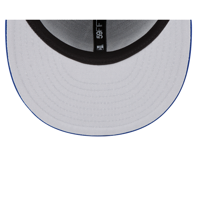 New Era Just Caps Black Satin Chicago Cubs 2023 59FIFTY Fitted Hat
