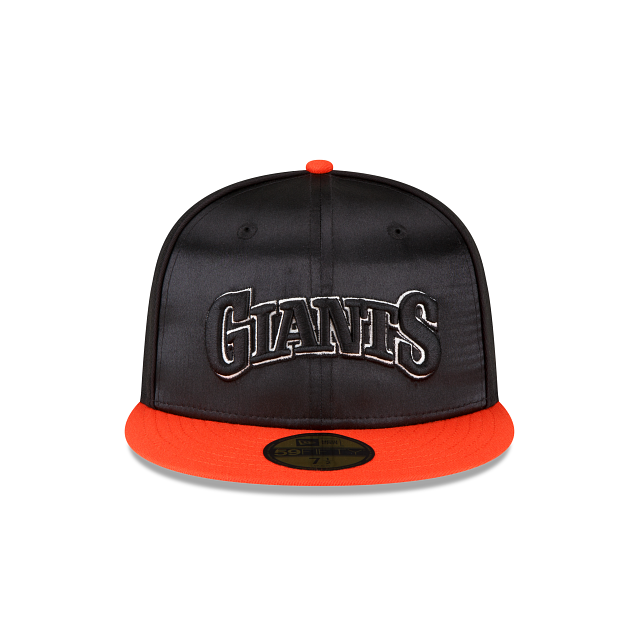 New Era Just Caps Black Satin San Francisco Giants 2023 59FIFTY Fitted Hat