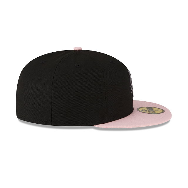 New Era New York Mets Black/Blush 2023 59FIFTY Fitted Hat