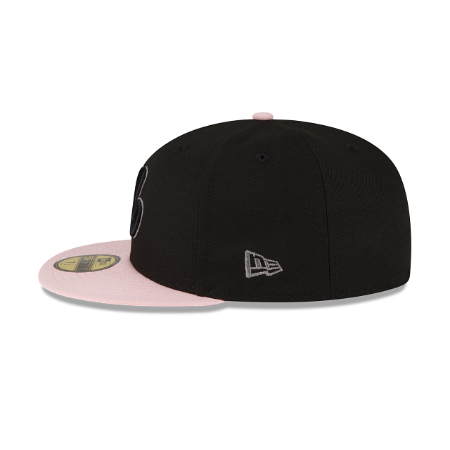 New Era Montreal Expos Black/Blush 2023 59FIFTY Fitted Hat