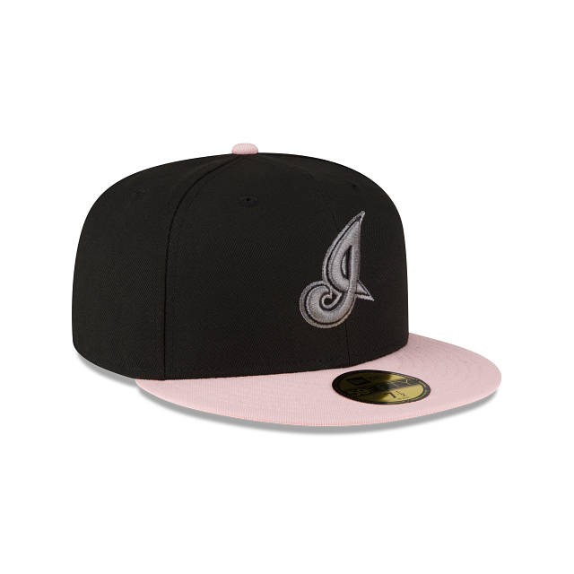 New Era Cleveland Guardians Black/Blush 2023 59FIFTY Fitted Hat