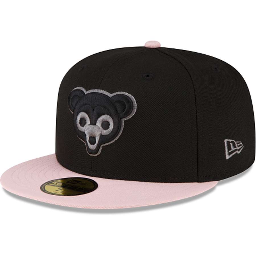 New Era Chicago Cubs Black/Blush 2023 59FIFTY Fitted Hat