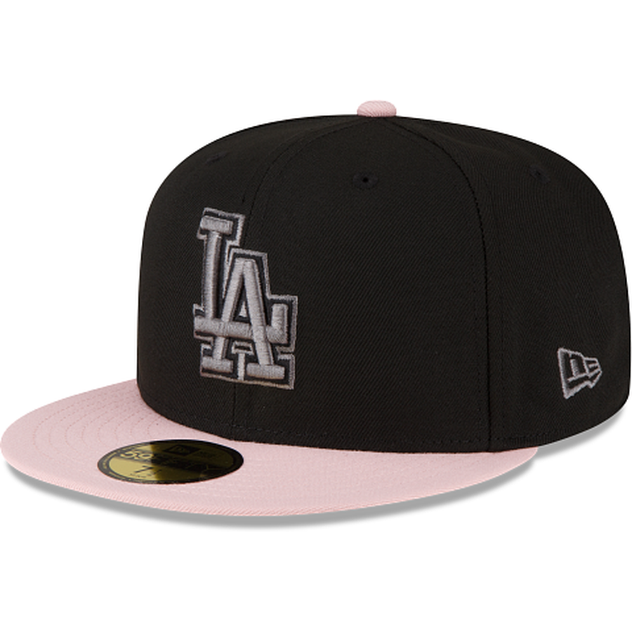 New Era Los Angeles Dodgers Black/Blush 2023 59FIFTY Fitted Hat