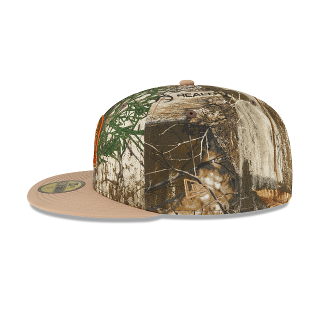 New Era Just Caps Camouflage Detroit Tigers Realtree 59FIFTY Fitted Hat