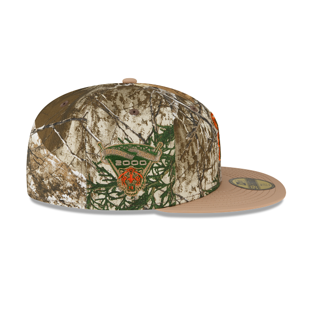 New Era Just Caps Camouflage Detroit Tigers Realtree 59FIFTY Fitted Hat